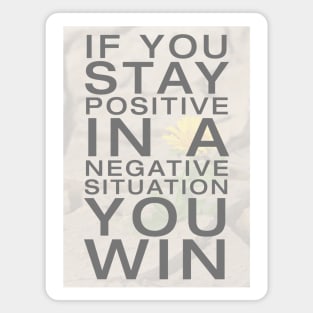 Stay POSITIVE 2 Magnet